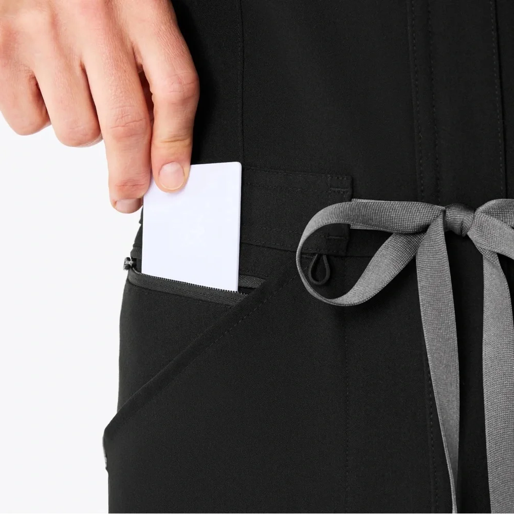 Figs Black Utility Jumpsuit (Regular) - Picture 7 of 9